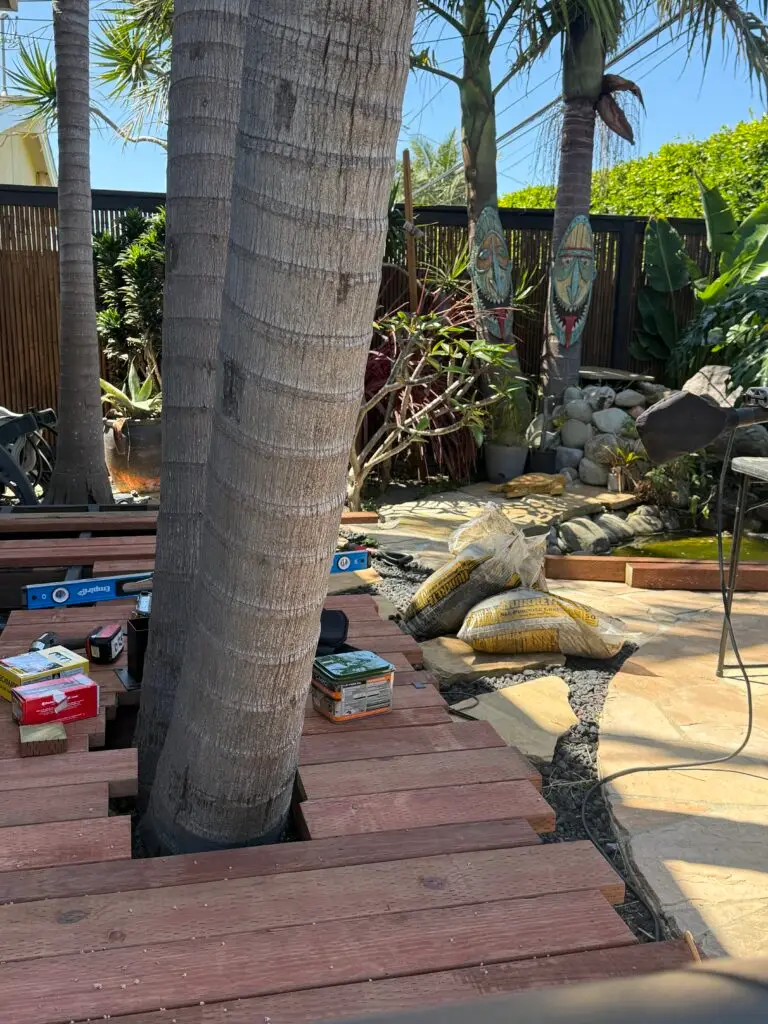 Custom Tiki Backyard Stage Builder in Thousand Oaks — custom tiki backyard stage builder