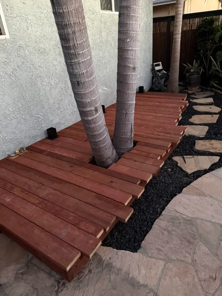 Custom Tiki Backyard Stage Builder in Thousand Oaks — thousand oaks