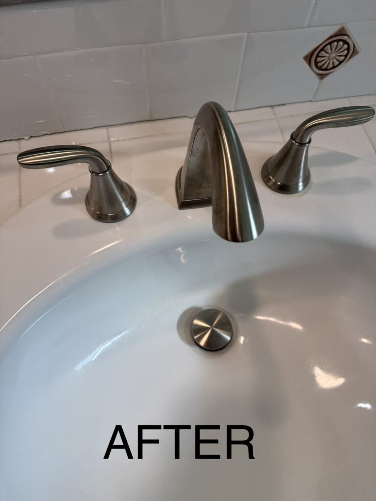 Bathroom Faucet Replacement and Tub Recaulking in Thousand Oaks — drain assembly replacement