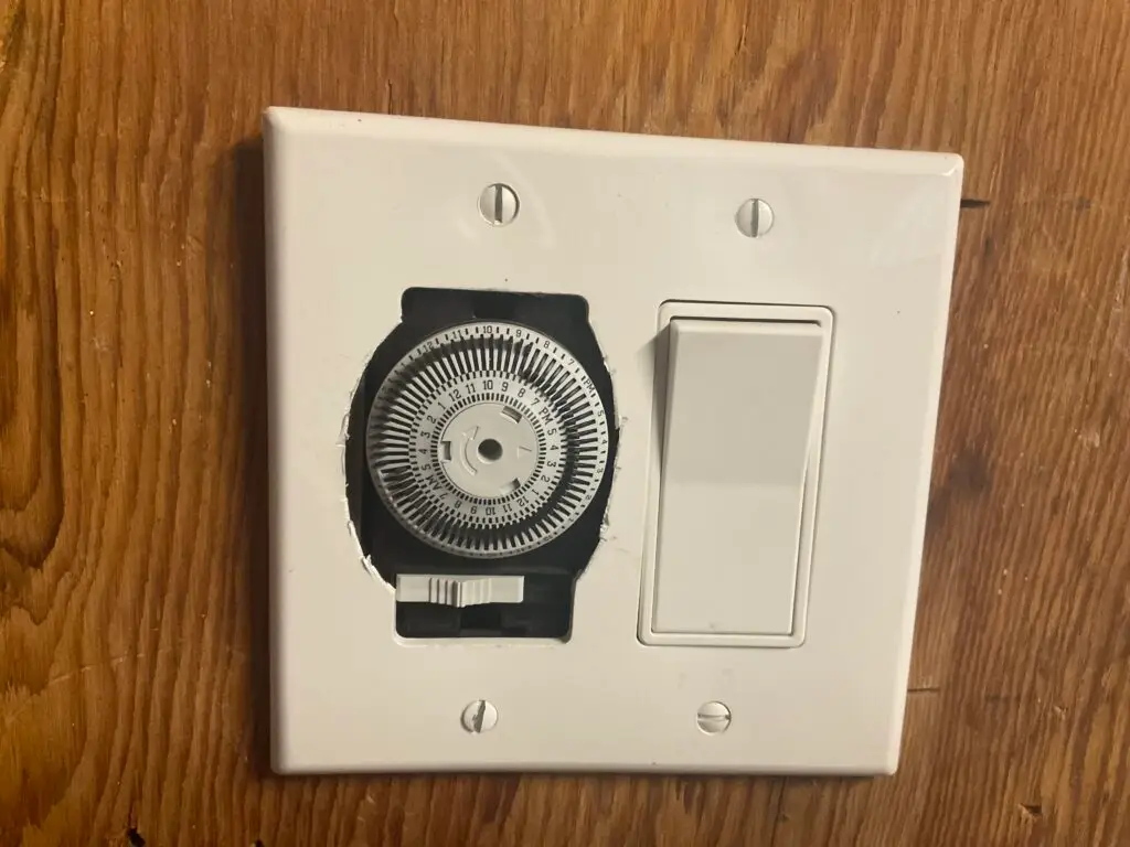 Timer Switch Replacement in Newbury Park — battery backup switch